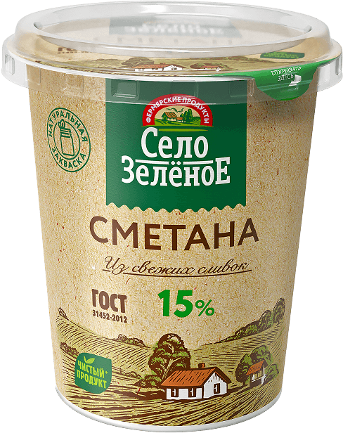 Сметана 15%